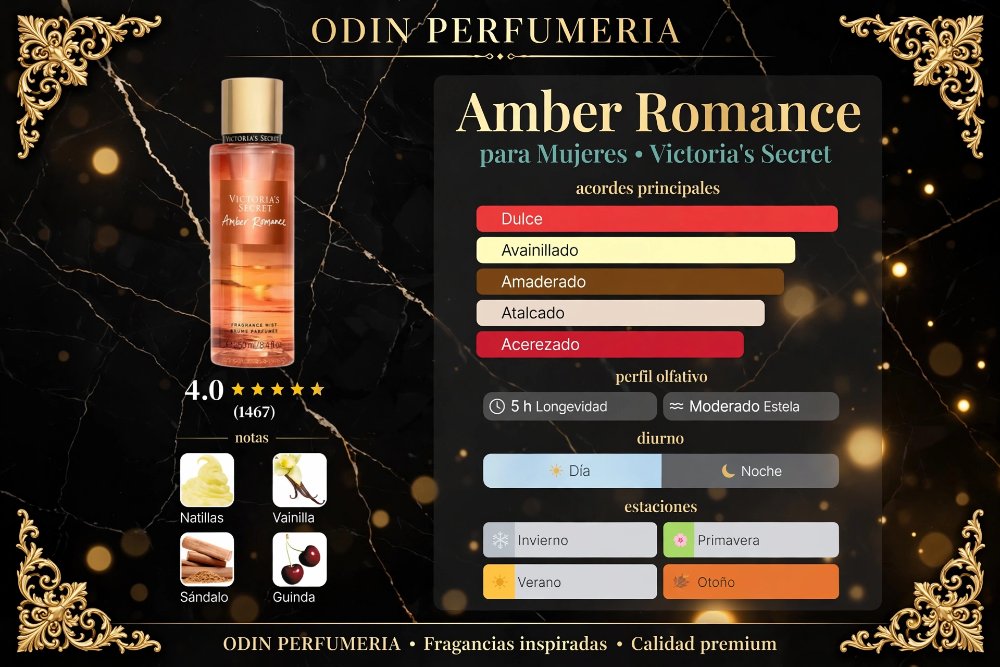 ESENCIA FL: AMBER ROMANCE - VICTORIA SECRET