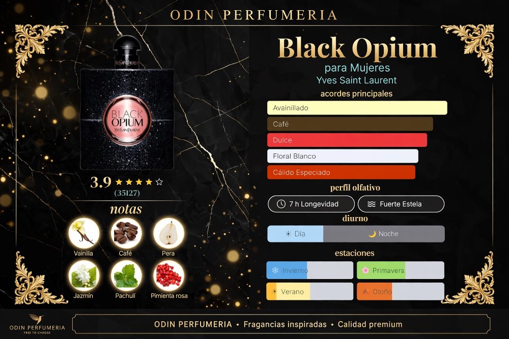 ESENCIA FL: BLACK OPIUM - YVES SANT LAUREN