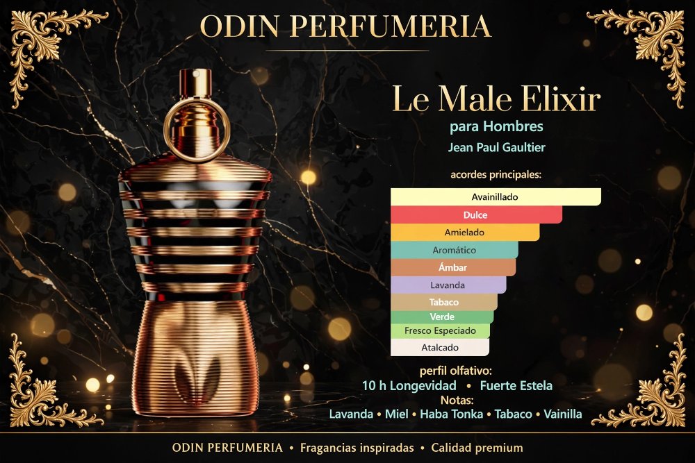ESENCIA M LE MALE ELIXIR JEAN PAUL G