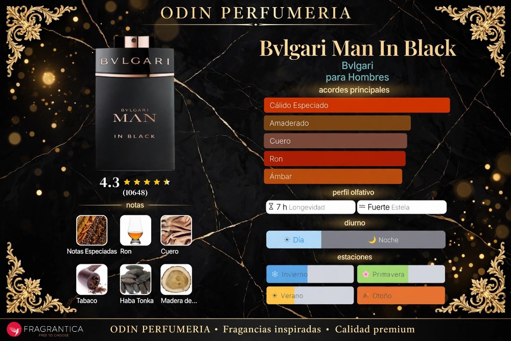 ESENCIA M BVLGARY MEN IN BLACK