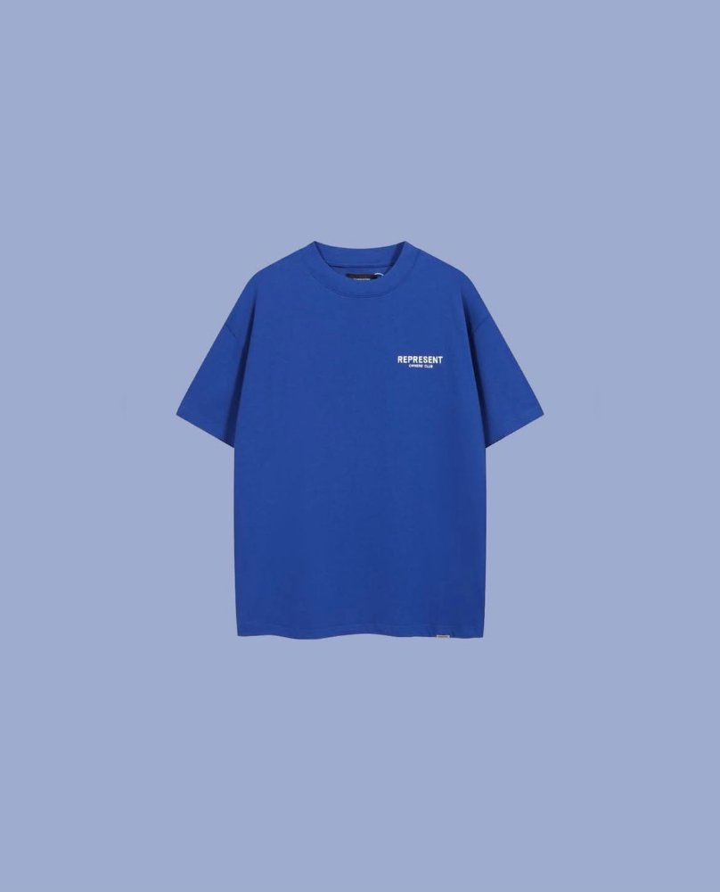 CAMISA OVERSIZE REPRESENT AZUL