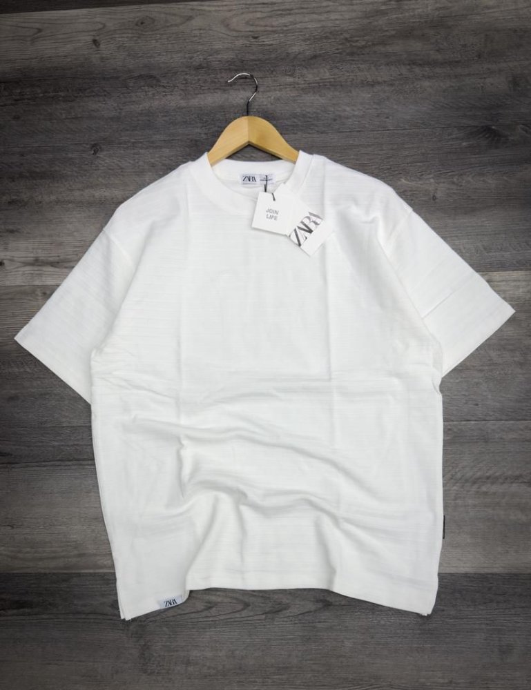 CAMISA ZARA OLD MONEY TEXTURIZADA BLANCA