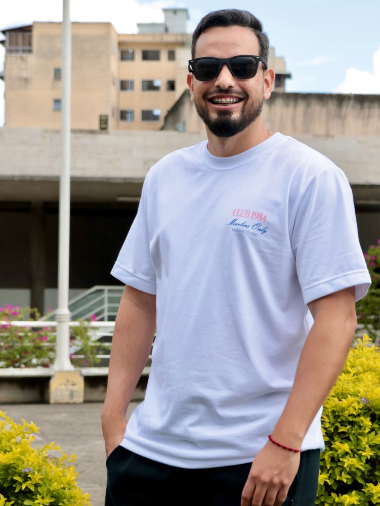 CAMISA OVERSIZE CLUB 1984 MEMBERS