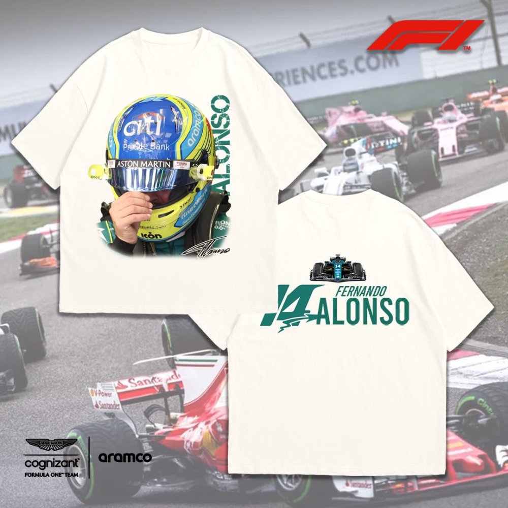 CAMISA OVERSIZE F1 ALONSO