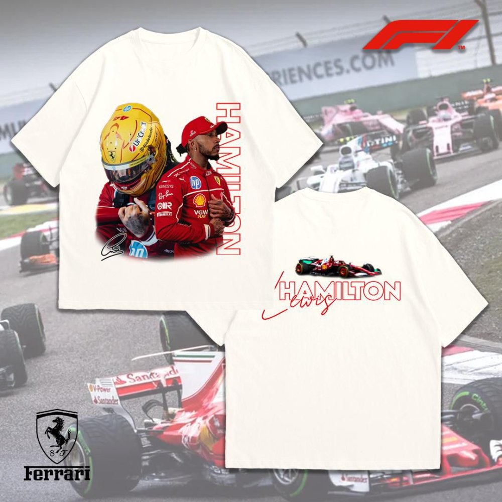 CAMISA OVERSIZE F1 HAMILTON