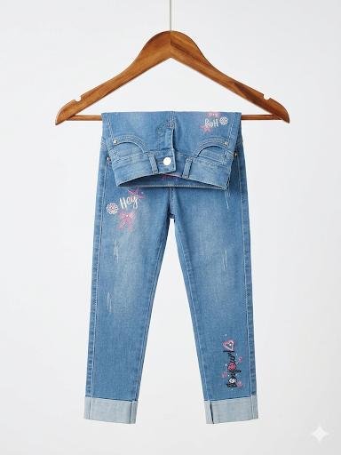 Jean para niñas semipitillo (TG)