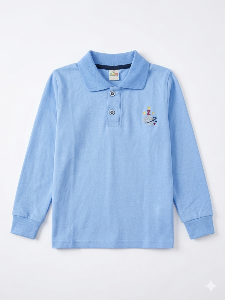 Polos cuello camisero manga larga (1-16)