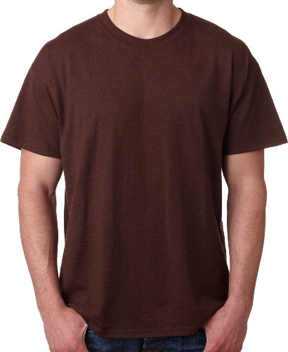camiseta algodon cafe oscuro