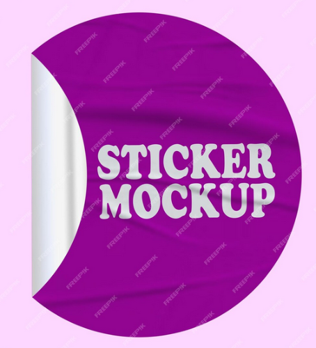 100 Sticker de 3x3 troquelado