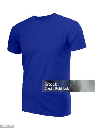 camisa azul royal durazno