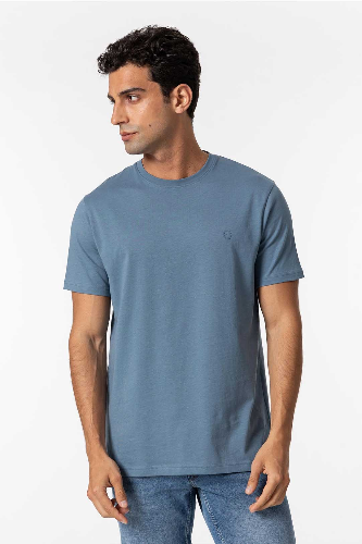 camiseta gris claro durazno