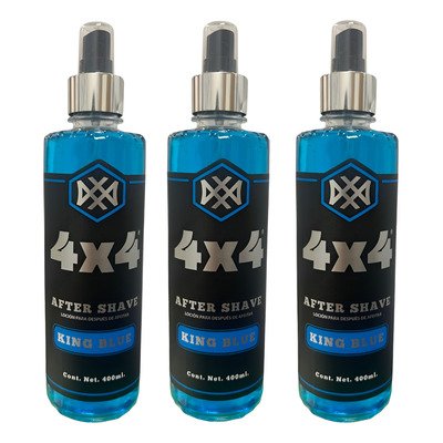 After Shave 4x4 king blue