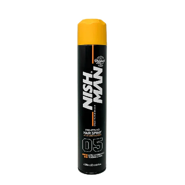 Spray Peinado Nish Man Aerosol Ultra Strong 05 400Ml