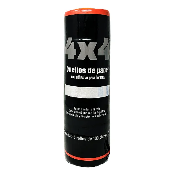 Papel Cuello 4X4 Blanco 5Pza