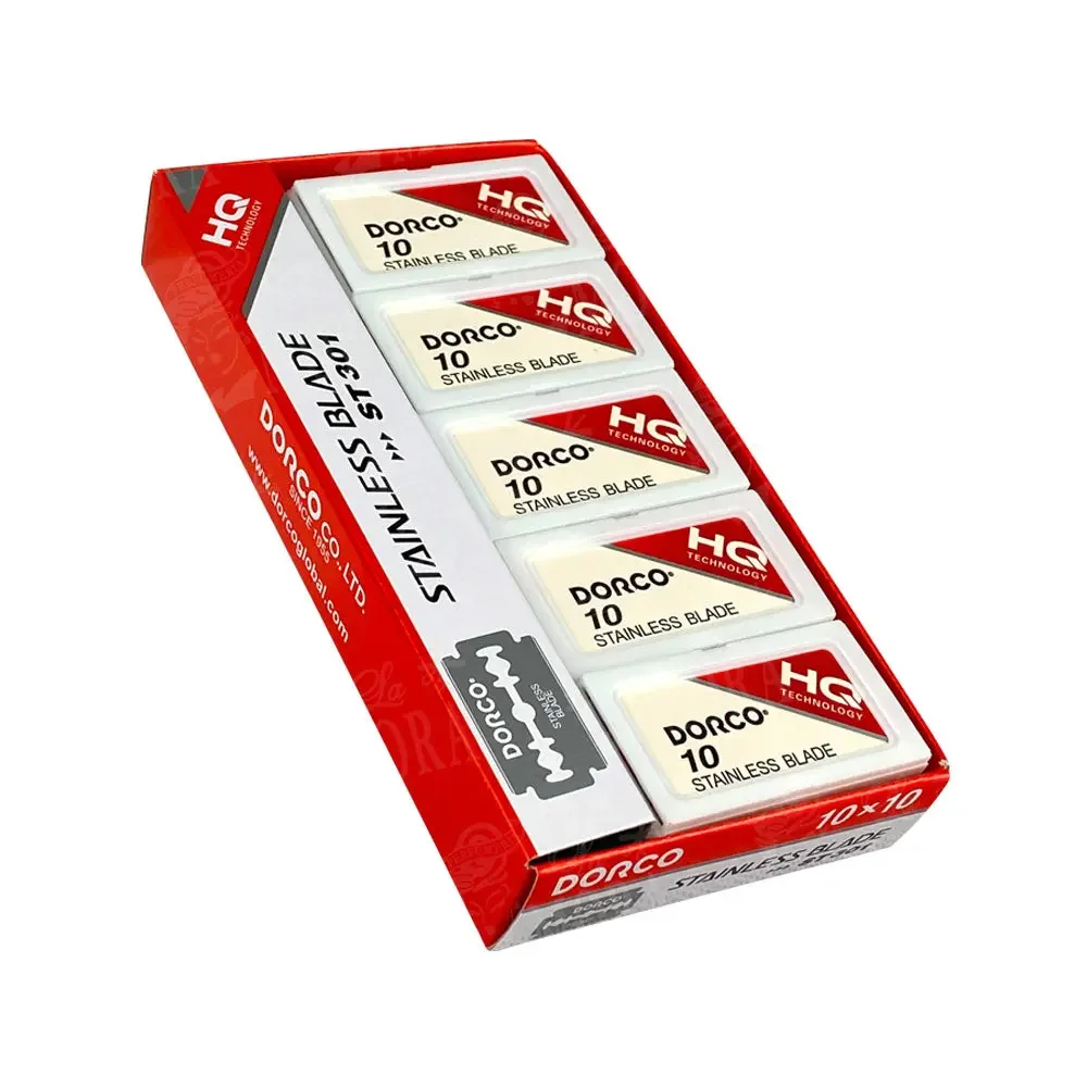 Navajas Dorco Rojas 100pz