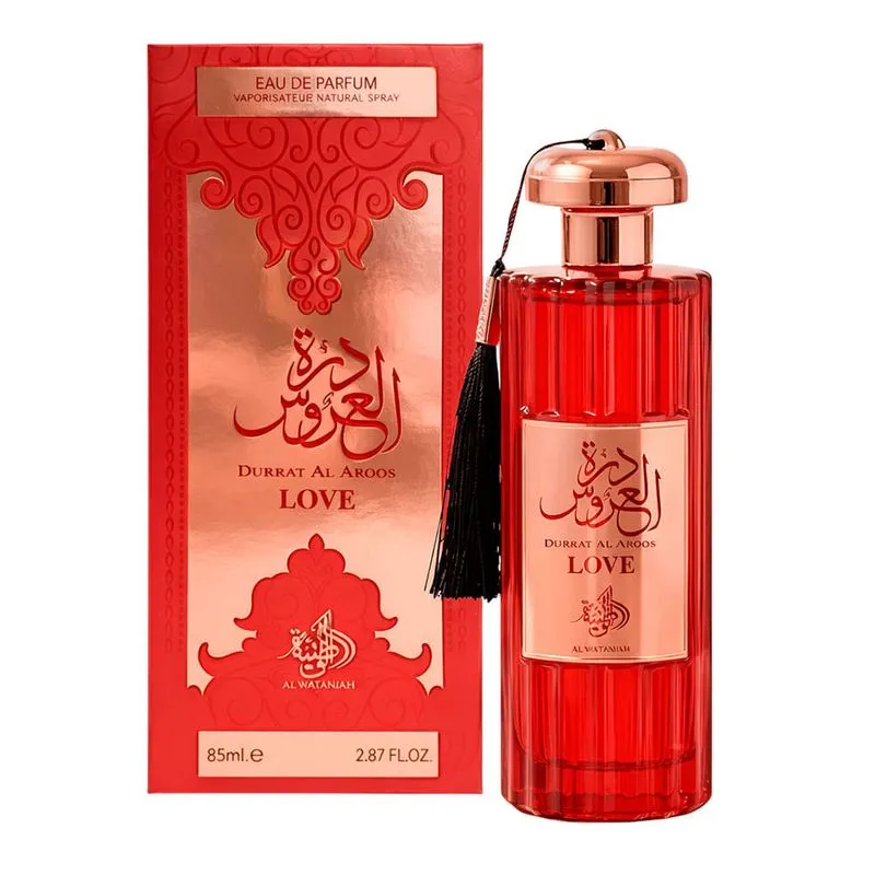 Durrat Al Aroos Love – Eau de Parfum 85 ml – Feminino – Al Wataniah