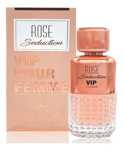 VIP Seduction Rosé VIP Pour Femme – Eau de Parfum 100 ml – Feminino – Maison Alhambra