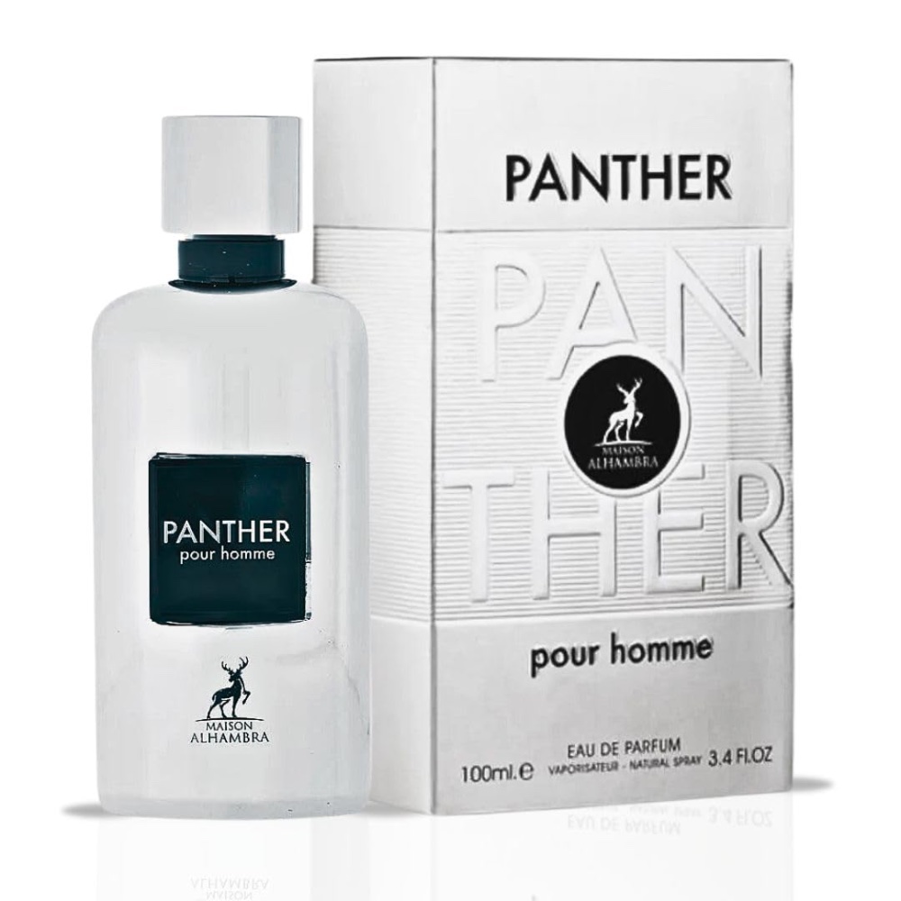 Panther Pour Homme – Eau de Parfum 100 ml – Masculino – Maison Alhambra
