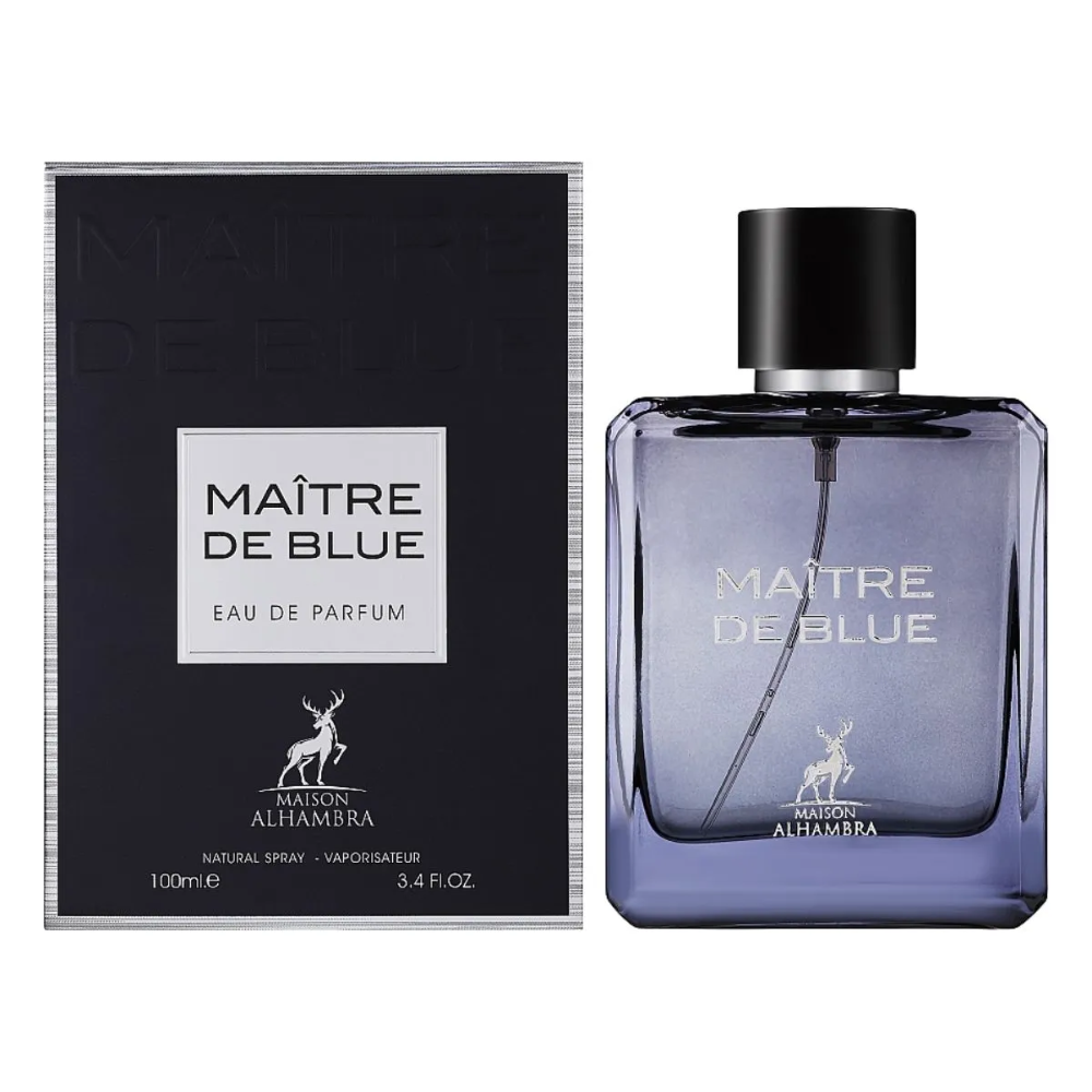 Maitre de Blue – Eau de Parfum 100 ml – Masculino – Maison Alhambra