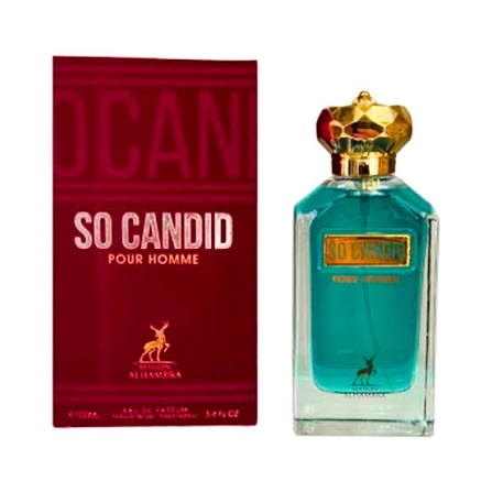 So Candid Pour Homme – Eau de Parfum 100 ml – Masculino – Maison Alhambra