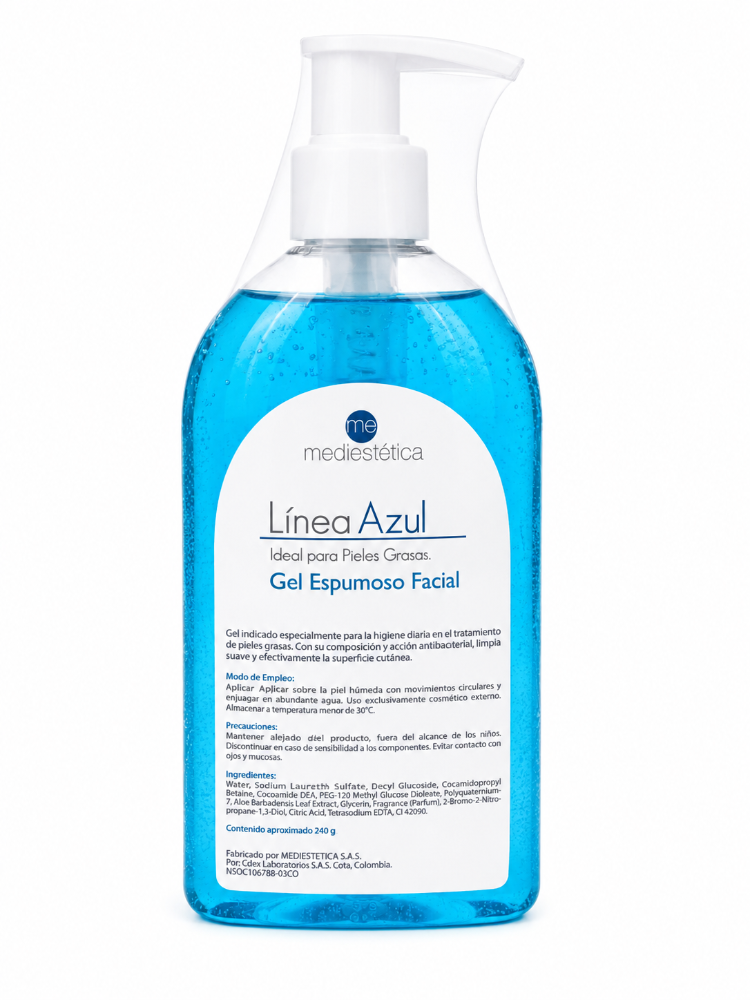 GEL ESPUMOSO FACIAL 240G