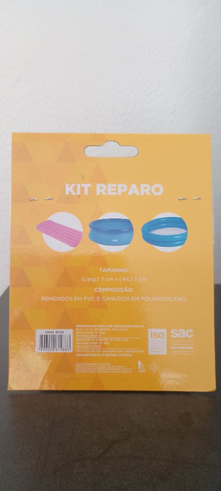 kit remendo piscina