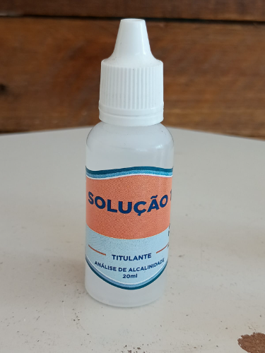solução reagente alcalinidade 1