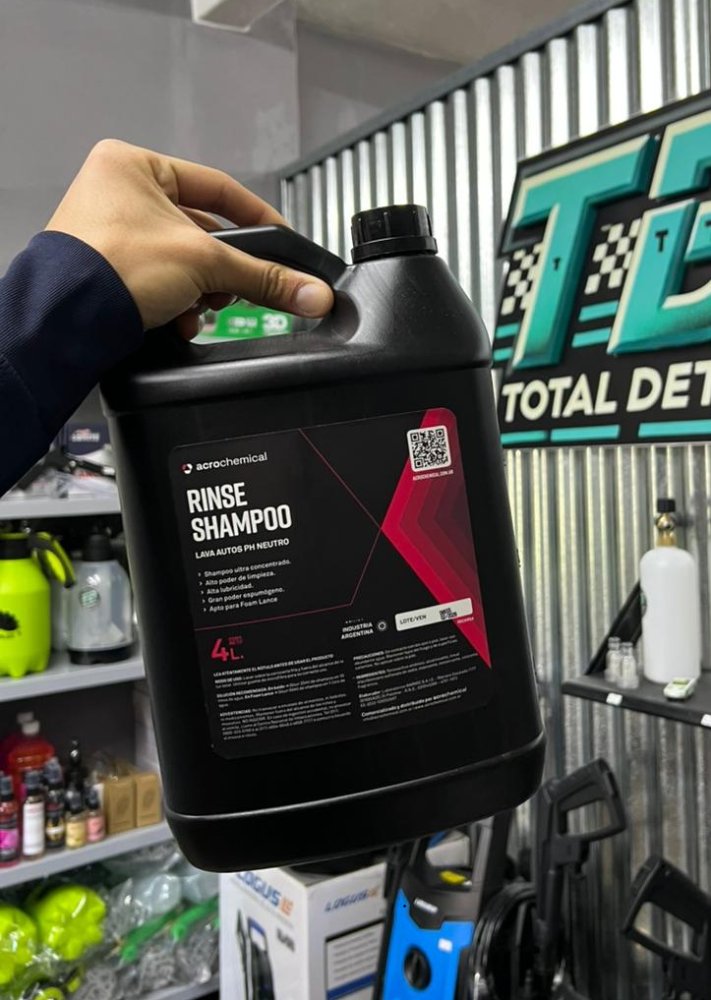 Rinse Shampoo pH Neutro 4L - Acrochemical