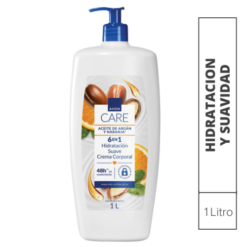 LOCION AVON 1L ACEITE DE ARGAN Y NARANJA