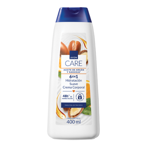 LOCION AVON 400ML ACEITE DE ARGAN Y NARANJA
