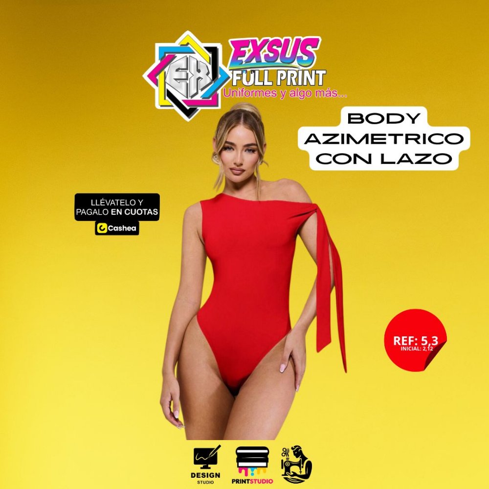 BODY AZIMETRICO CON LAZO