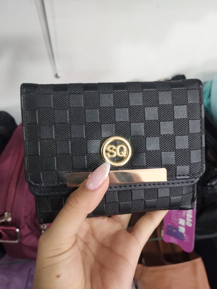 billetera SQ doble tapa