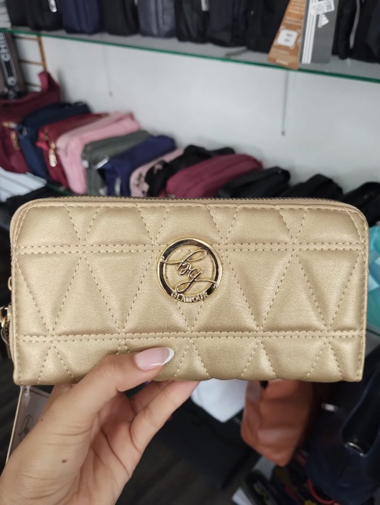 billetera BG doble cierre