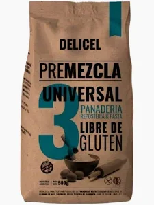 Premezcla universal Delicel