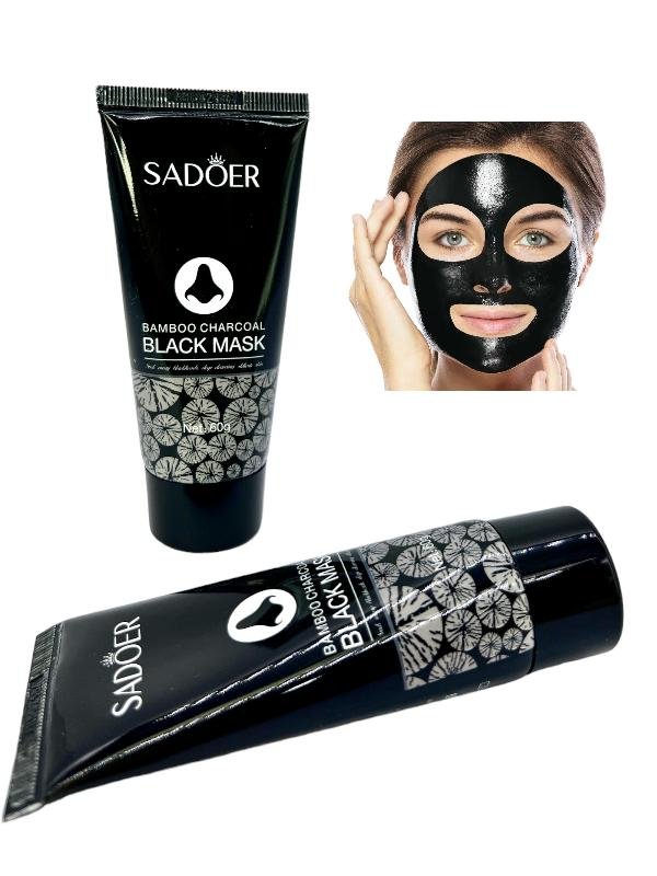 MASCARILLA PARA PUNTOS NEGROS TIPO PEEL OFF EXTRACTO CARBON DE BAMBOO 60gr SADOER REF SD18687/31080