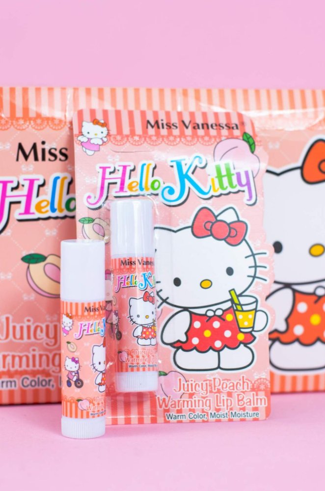 BALSAMO LABIAL HIDRATANTE EN BARRA HELLO KITTY