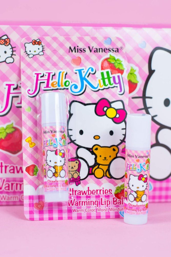 BALSAMO LABIAL HIDRATANTE EN BARRA HELLO KITTYY