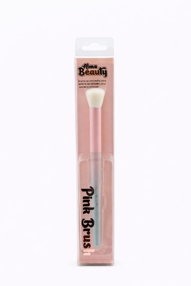BROCHA PARA CORRECTOR PINK BRUSH ALMA BEAUTY