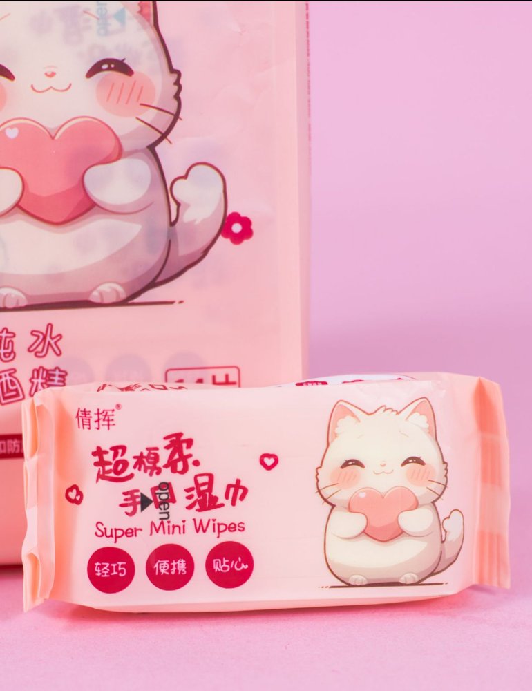 MINI PAÑITOS GATITO
