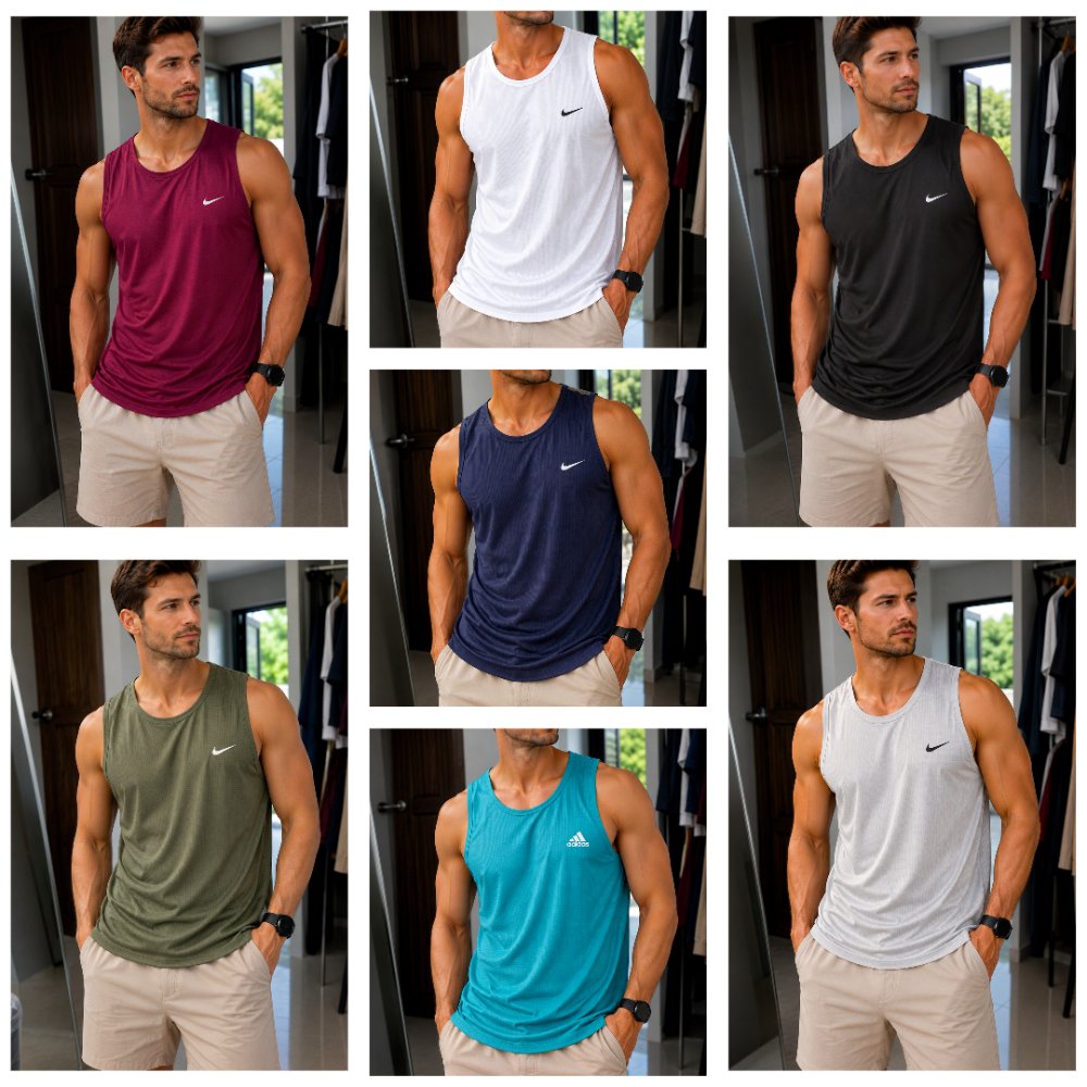 Camisetas Dry-Fit sin mangas