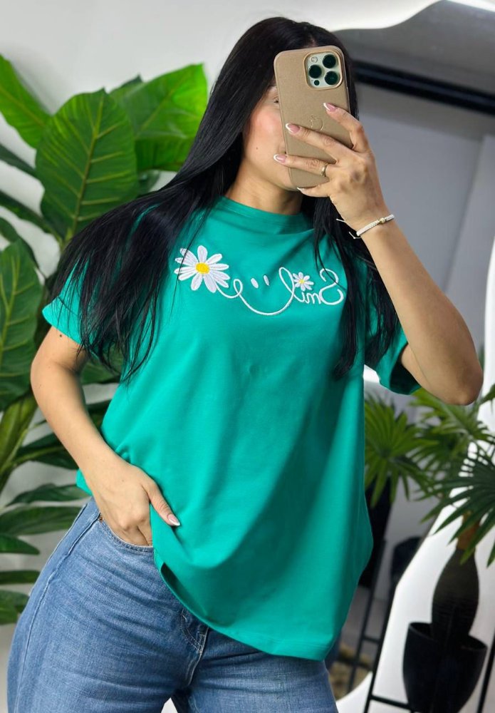 Blusa Colombiana Bordada