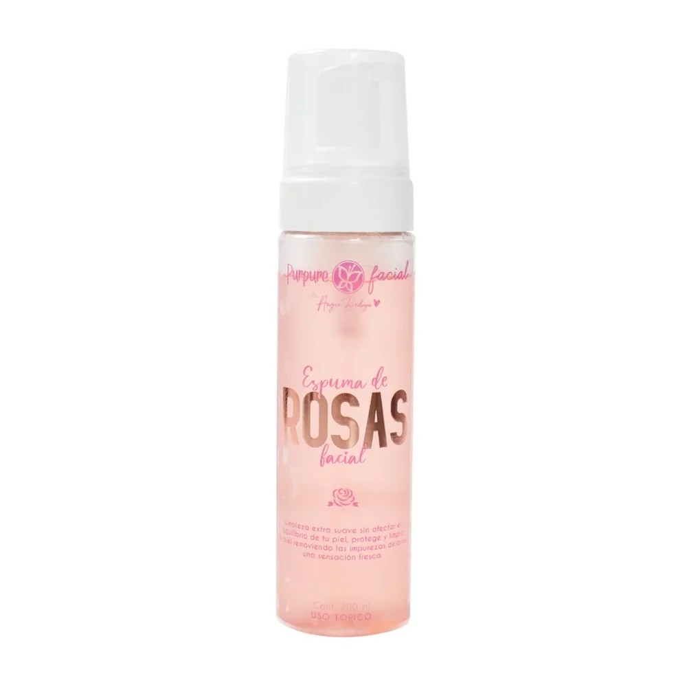 ESPUMA DE ROSAS FACIAL PURPURE