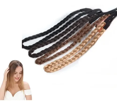 DIAEMA TRENZADA CON CABELLO SINTETICO