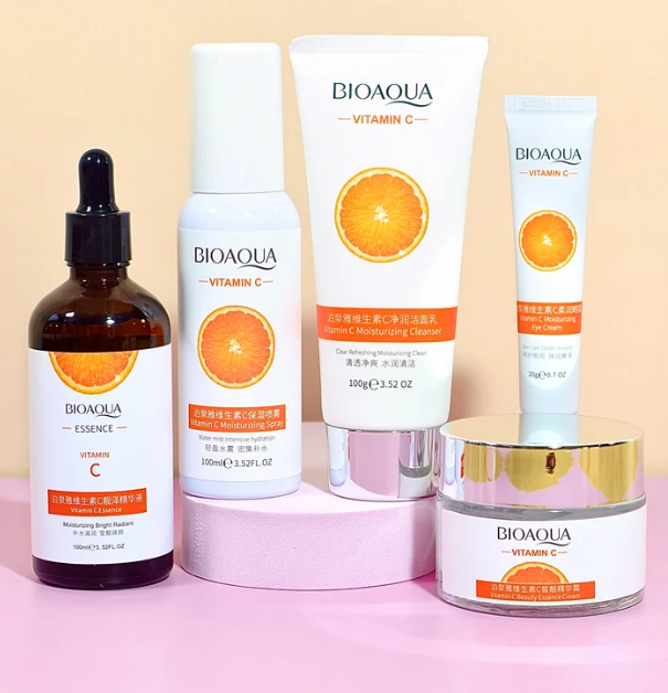 COMBO VITAMINA C 5 PRODUCTOS  BIOAQUA