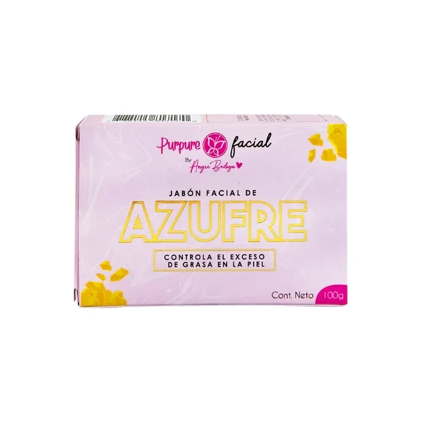 JABON FACIAL BARRA AZUFRE PURPURE