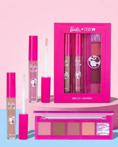 BRILLO+SOMBRAS TRENDY BARBIE