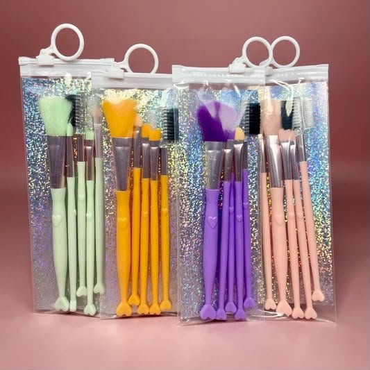 BROCHAS PARA MAQUILLAJE X5