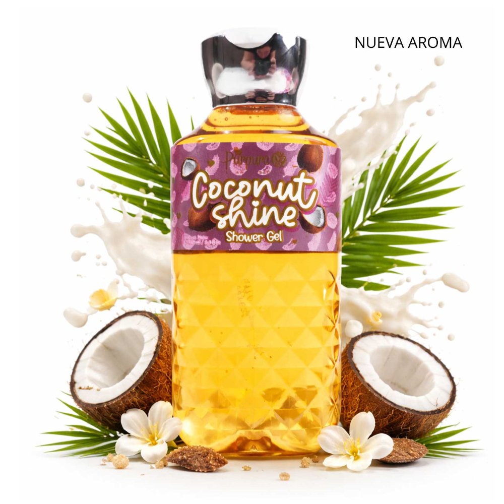 Gel De Ducha Coconut Shine Purpure