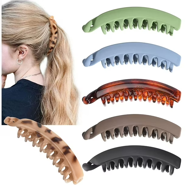 BANANA CLIPS PARA EL CABELLO
