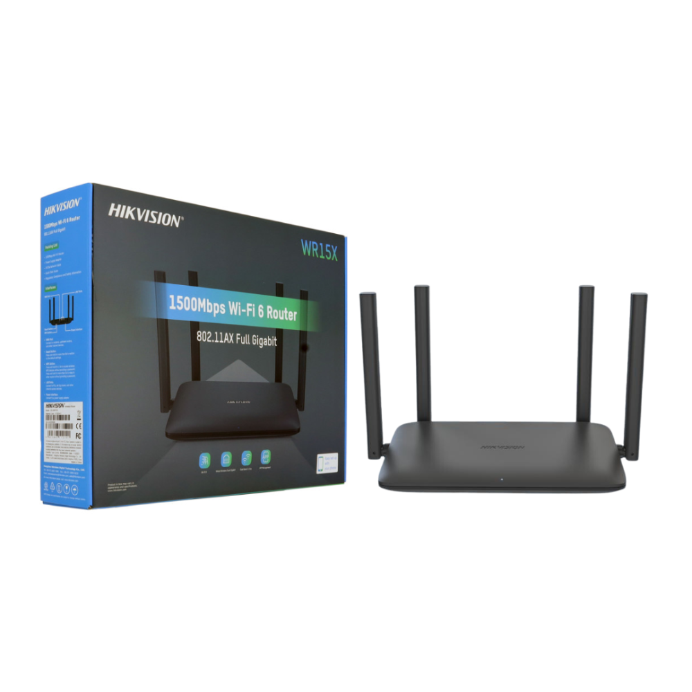 Router Hikvision 4 antenas WIFI6